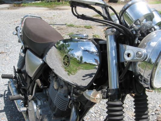 ขาย yamaha sr400 ปี 95 ถังมิเนียมประกอบใหม่ ราคา 89,000