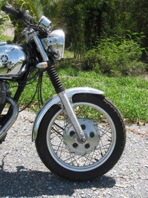 ขาย yamaha sr400 ปี 95 ถังมิเนียมประกอบใหม่ ราคา 89,000