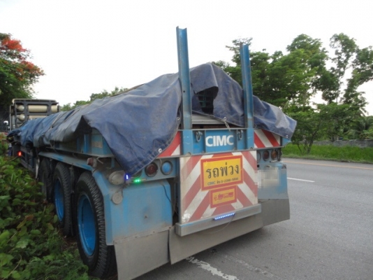 CIMC สามเพลาแท้ ปี 2010 มือหนึ่งออกห้าง ยางเต็ม CIMC สามเพลาแท้ ปี 2010 มือหนึ่งออกห้าง ยางเต็ม