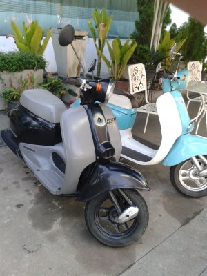 ขาย สกูตเตอร์ honda Giorno 2 คัน 4เกียร์(โซ่) กับ ออโต้