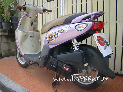 Yamaha Fiore หัวฉีดปี 55 สีม่วงหวาน Yamaha Fiore หัวฉีดปี 55 สีม่วงหวาน