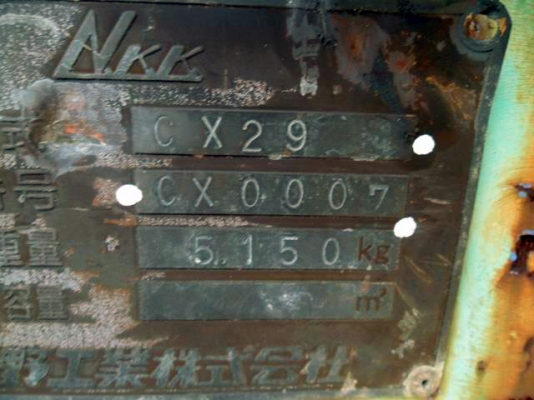 ขายเครนแทรคยาง 2.9 ตัน ยืดได้สุด 10 เมตร