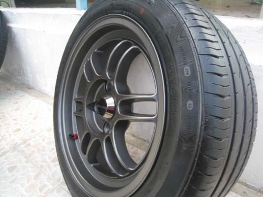 ขายล้อแม็กใหม่ RPf 1 15"x F 7 et41,R 8 et35 4รู100 + ยาง ปี 11 (081-3747940)