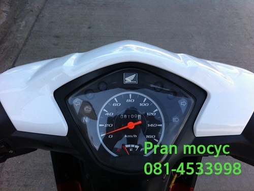 ขายhonda wave สีขาวเเดง ปี2555