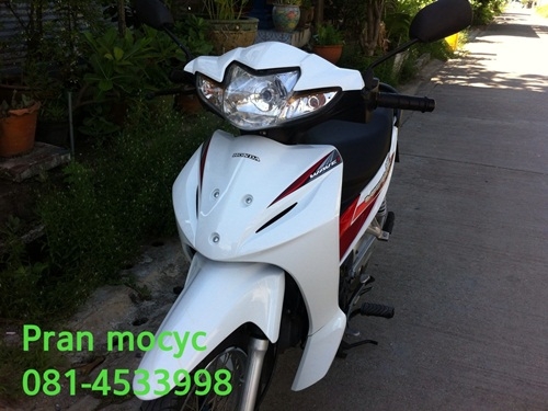 ขายhonda wave สีขาวเเดง ปี2555