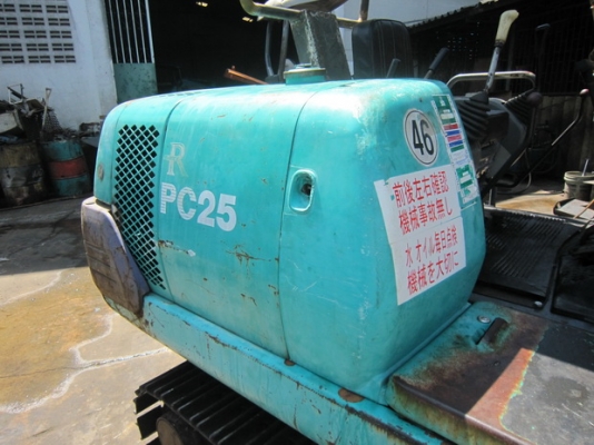 ขาย รถขุดเล็ก KOMATSU รุ่น PC25-1- แทร็กเหล็ก มือสองญี่ปุ่น