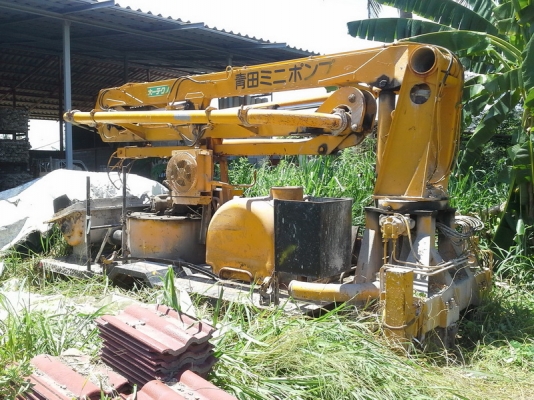 ปั๊มปูน สำหรับติดตั้งบนรถ 6 ล้อใหญ่ ปั๊มปูน สำหรับติดตั้งบนรถ 6 ล้อใหญ่