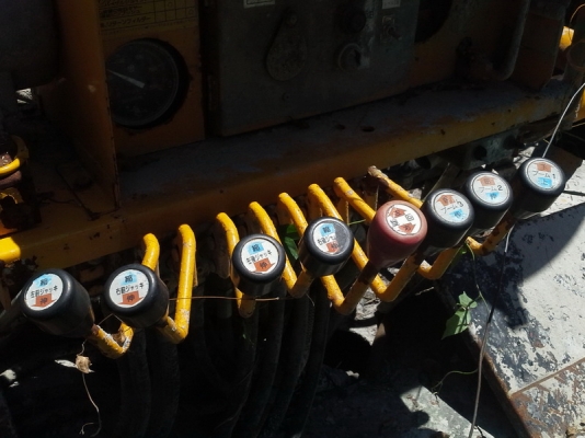 ปั๊มปูน สำหรับติดตั้งบนรถ 6 ล้อใหญ่ ปั๊มปูน สำหรับติดตั้งบนรถ 6 ล้อใหญ่