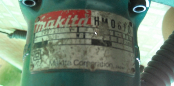 ขายด่วนแย๊กกระแทก Makita HM0810เดิมๆแท้100\%คับ