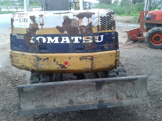 ขายรถขุด komatsu PC20-6 รุ่น6 เก่านอกไม่เคยใช้งานในไทย แถมปากคีบ