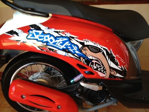 SCOOPY IลายACTTIVE BOY รถปี2012วิ่ง3xxxโล สภาพสวยมีเล่มพร้อมโอน
