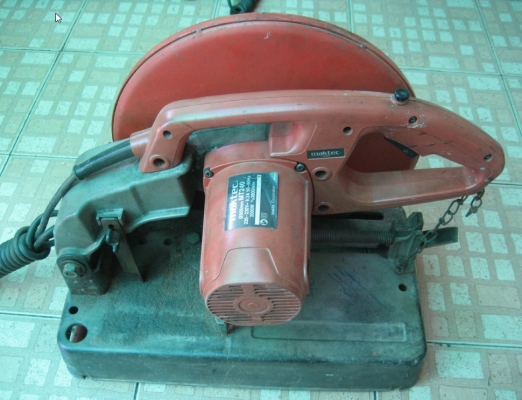 ขายด่วนไฟเบอร์ตัดเหล็ก maktec MT240 2000W 3800/min