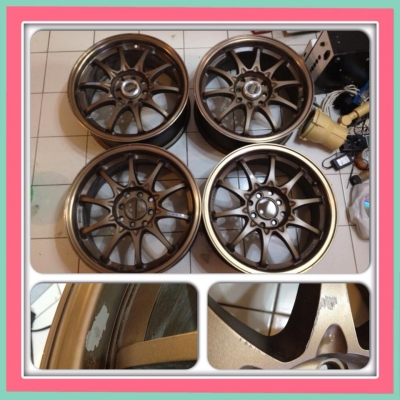 ขายแม็กใหม่ล้อโชว์ CE28 สีน้ำตาลไหม้ ขอบ16 4 รู100/114 ราคา 9,000 บาทถูก