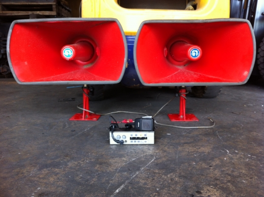 ไมล์พร้อมลำโพงใหญ่ 24 V จากญี่ปุ่น