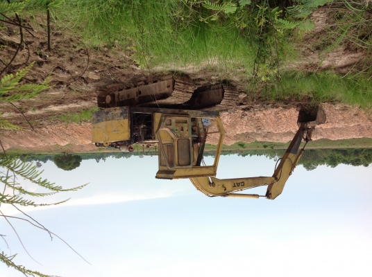 รถแม็คโครcat E110B