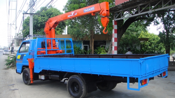 ISUZU NKR เครนTADANO ดาวน์45000ผ่อน10300/48เดือน