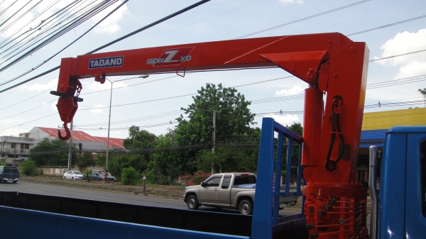 ISUZU NKR เครนTADANO ดาวน์45000ผ่อน10300/48เดือน