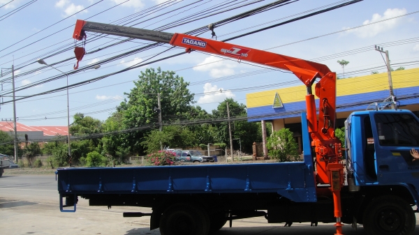 ISUZU NKR เครนTADANO ดาวน์45000ผ่อน10300/48เดือน