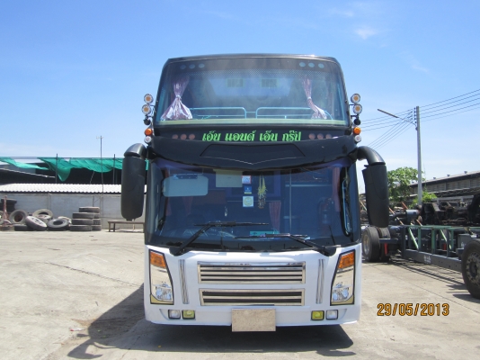 ใหม่แกะกล่อง ขายรถบัส VIP 6 ล้อชั้นเดียว  เครื่องเสียง + ประกันภัยประเภท 1