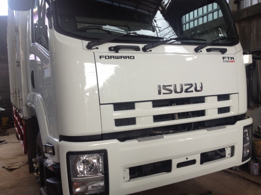 ขาย ISUZU FTRหัวโรโบคอบ CNG ห้างแท้ออกตรีเพชรปี 53 ตู้แห้ง10บาน