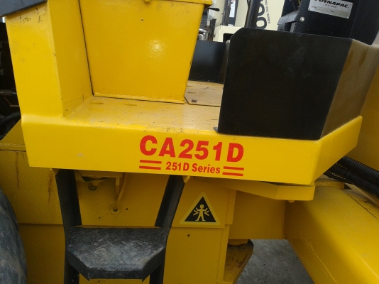 รถบด Dynapac CA251D (รถนำเข้าจากต่างประเทศ ไม่เคยทำงานในประเทศไทย)