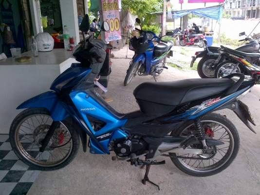 ขาย!เวฟ125X ดิ๊สหน้าหลัง ปี50 รถเครื่องเดิมแน่นๆ พร้อมใช้ ทะเบียน+เอกสารโอน ภาษีไม่หมด 088-2197709