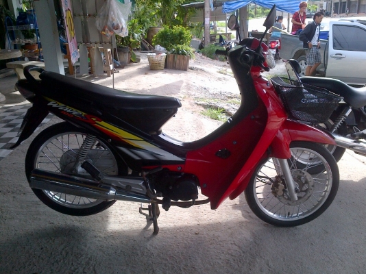 ขาย!เวฟ100 ไมล์ลาย ปี46 รถเครื่องเดิมแน่นๆ  พร้อมใช้ ทะเบียน+เอกสารโอน ภาษีไม่หมด