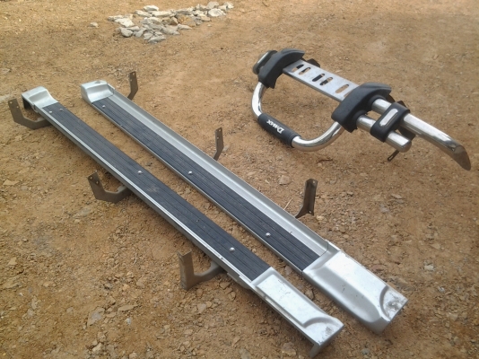 บันไดข้าง+กันชนหน้า รุ่นดีแม็ค