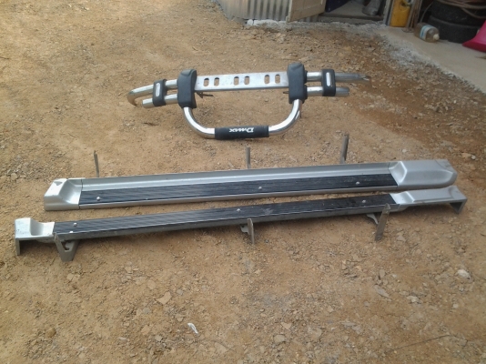 บันไดข้าง+กันชนหน้า รุ่นดีแม็ค