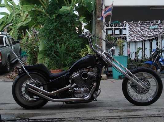 (ลดราคา)สตีส400cc. แต่งแนวๆ จิ๊กโก๋ปี70 เก๋าโครต เครื่องดีคาบูลูกชัก อินวอย+สรรพสารมิตร