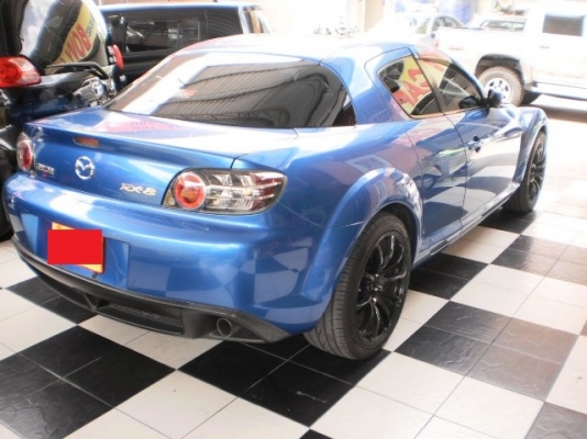 MAZDA RX-8 สีน้ำเงินเดิมสะดุดตา รถสวยมาก