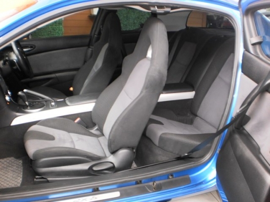 MAZDA RX-8 สีน้ำเงินเดิมสะดุดตา รถสวยมาก