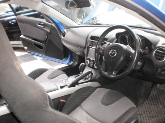 MAZDA RX-8 สีน้ำเงินเดิมสะดุดตา รถสวยมาก