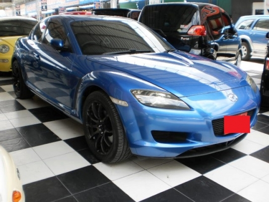 MAZDA RX-8 สีน้ำเงินเดิมสะดุดตา รถสวยมาก