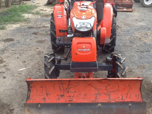 คูโบต้า KRT140 พลัส ใบมีดดันหน้าตราช้าง รถไร่สวยๆเดิมๆทำงาน 785 ชั่วโมง