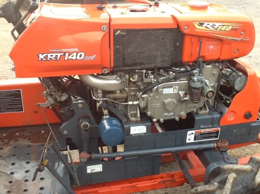 คูโบต้า KRT140 พลัส ใบมีดดันหน้าตราช้าง รถไร่สวยๆเดิมๆทำงาน 785 ชั่วโมง