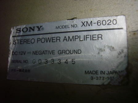 ขายแอมป์ SONY 2ch เก่าเก็บ made in Japan หายากๆๆ