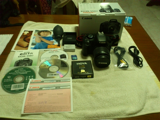 ขายด่วน  canon 550D