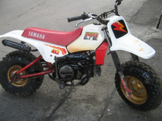 ขาย Yamaha Big Wheel 80cc สภาพดีเครื่่องดีประกอบใหม่นำเข้าญี่ปุ่น ราคา 28,500