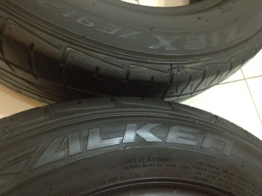 ขายยางขอบ15 ปี11 Falken 185/60/15 ดอกเยอะ ราคา 3800 บาท