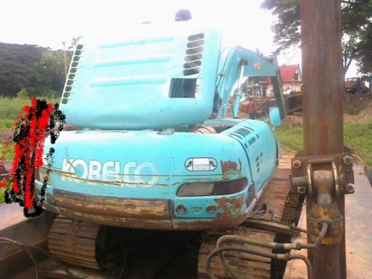 ขายรถแบคโฮบูมยาวของนอกแท้  KOBELCO  sk200-5superไฟฟ้าครบ  เอกสารพร้อมช่วงล่างเต็มรถสวยพร้อมใช้