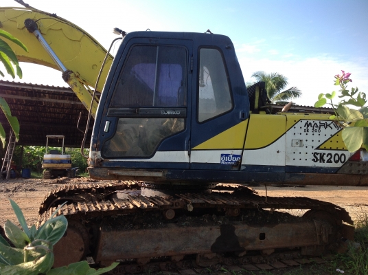 ` ขาย KOBELCO SK200 MARK T พร้อมใช้งาน มีเล่มทะเบียน ` ขาย KOBELCO SK200 MARK T พร้อมใช้งาน มีเล่มทะเบียน