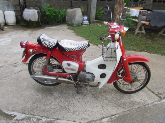 ขาย C50 ถังแยก สวย แต่งเดิม เครื่องเดิม ฟิตใหม่ ขี่ได้ไม่ถึงเดือน เปลี่ยนใส่เกียร์เวฟ 4เกียร์