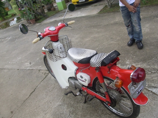 ขาย C50 ถังแยก สวย แต่งเดิม เครื่องเดิม ฟิตใหม่ ขี่ได้ไม่ถึงเดือน เปลี่ยนใส่เกียร์เวฟ 4เกียร์ ขาย C50 ถังแยก สวย แต่งเดิม เครื่องเดิม ฟิตใหม่ ขี่ได้ไม่ถึงเดือน เปลี่ยนใส่เกียร์เวฟ 4เกียร์