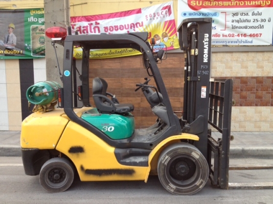 ขายForklift Komatsu FG30-15 LPG นำเข้าจากญี่ปุ่น