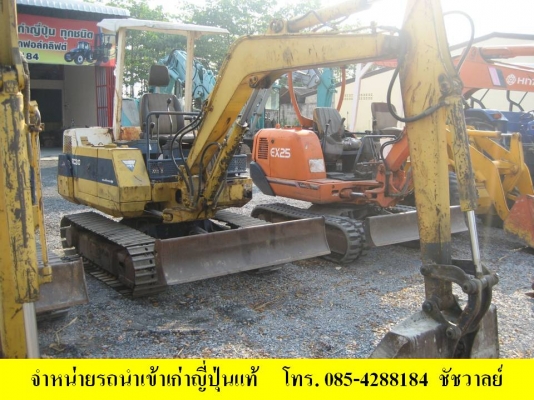 รถขุดโคมัสสุPC30-6เก่านอกแท้ 085-4288184 ชัด