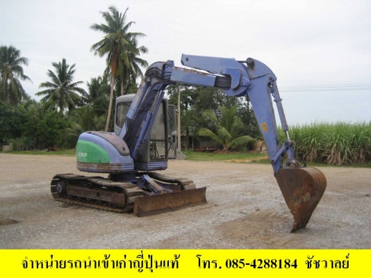 รถขุดHITACHI75UR-3เก่านอกแท้สภาพดี 085-4288184ชัด