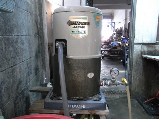 ขายปั้มน้ำ Hittachi 150 W สภาพสวยพร้อมใช้งาน รับประกันคุณภาพ