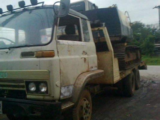 KOMATSU PC 120-5 ขายคู่กับรถหางปลาสิบล้อ 2 เพลา ISUZU JCM 165 แรง 6BD1 เอกสารทะเบียนครบทั้งสองครับ พร้อมใช้งานได้เลยทั้งคู่ ราคาต่อรองได้ครับ