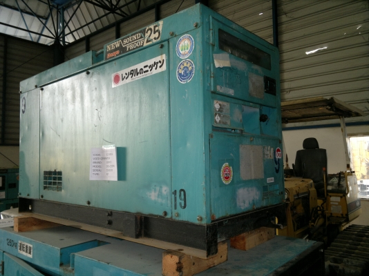 เครื่องปั่นไฟ DENYO DCA-25SPK นำเข้าจากญี่ปุ่น ราคาไม่แพงครับ ติดต่อ มานะ 085-9049669